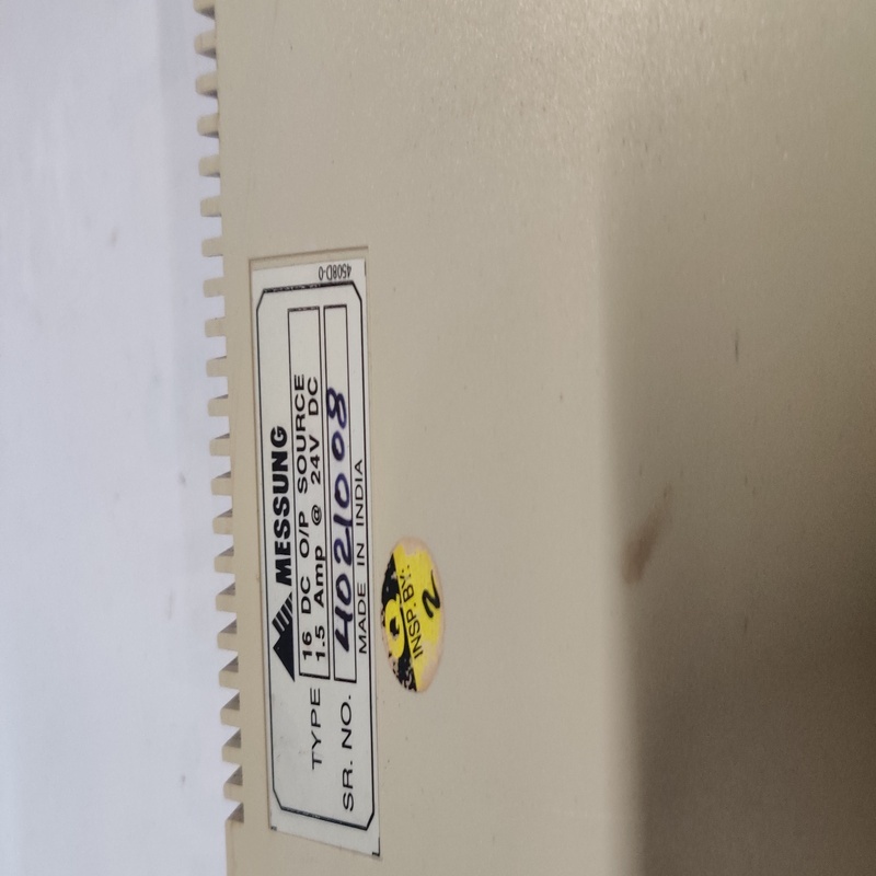 Messung 16 Dc O/p Plc Source Cpu Module
