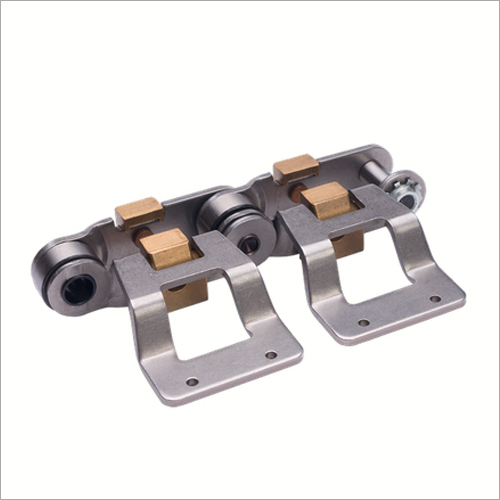 SS Lafer Stenter Transport Chain - Stainless Steel Material, Powder Coated Finish | Durable and Reliable Performance