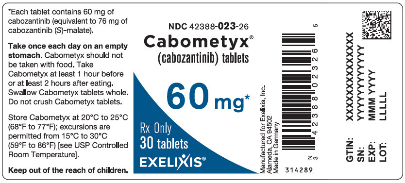 Tablets Cabometyx .