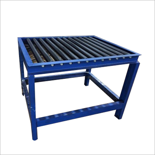 Ms Gravity Roller Conveyor System - 48 Mm Roller Diameter, 1 Mtr Length | Low Rolling Resistance, Corrosion-proof, Suitable For Various Industries
