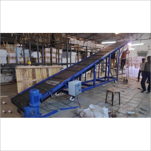 Ms And Rubber Automatic Truck Loading Conveyor System
