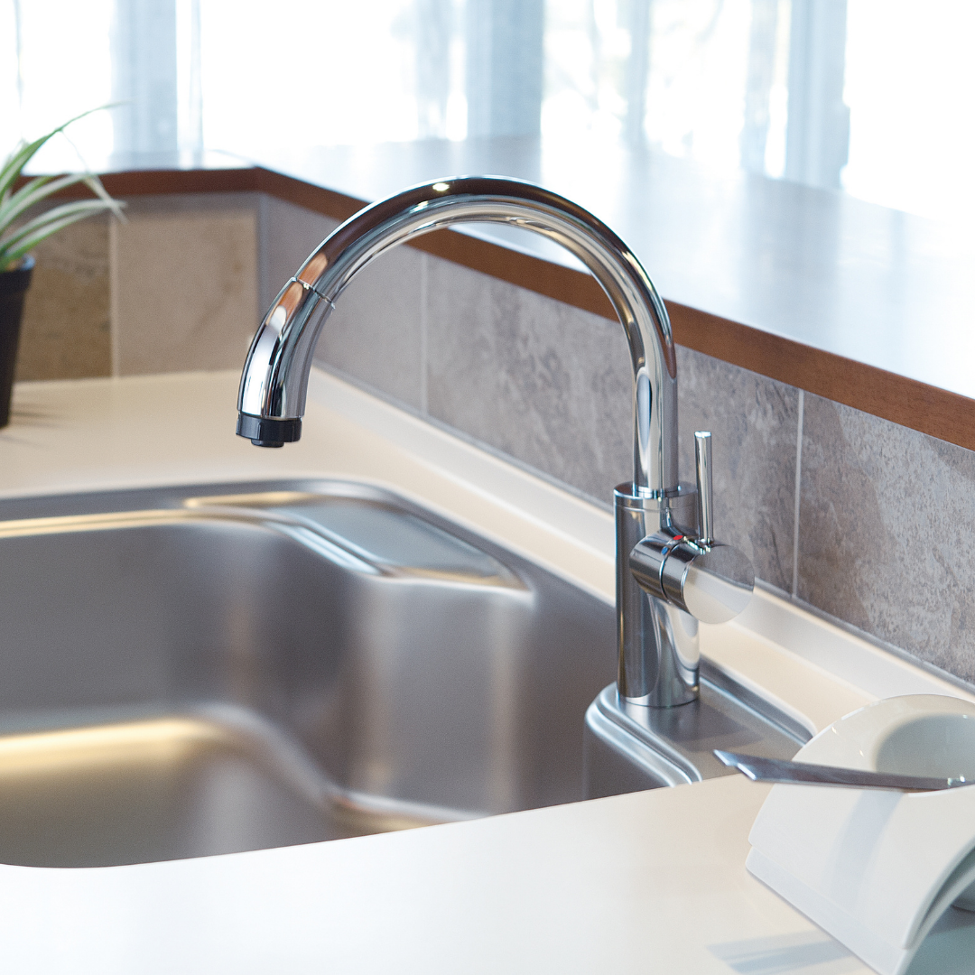 Glossy Kitchen Mixer Tap (Km708g)