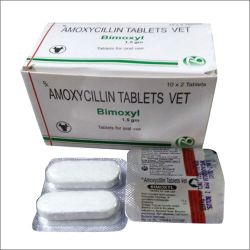 1.5G Amoxycillin Vet Tablets Fine Chemical Drug