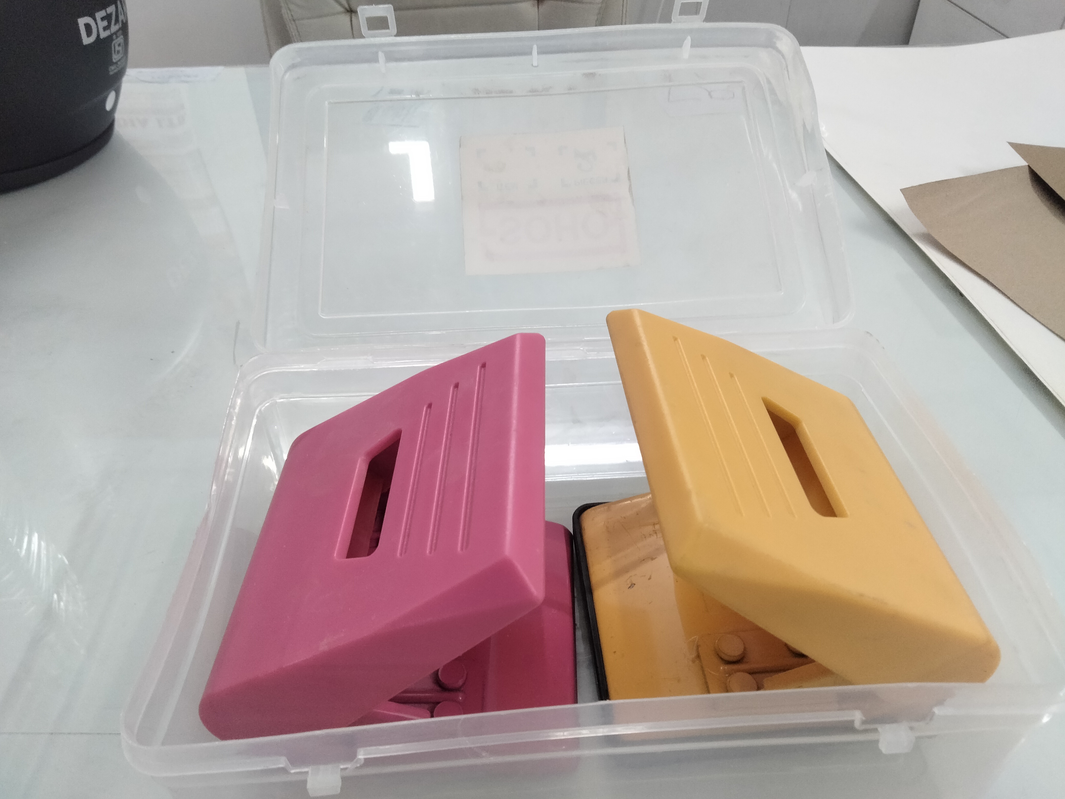Punching Machine - Metal And Plastic Design, Durable Construction For Office, School, And College Use, High-quality Performance
