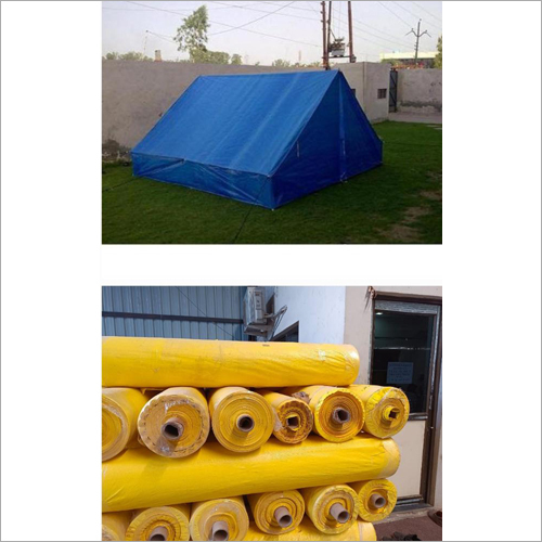 Hdpe Tarpaulin Roll - Color: Blue