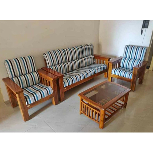 Handmade Wooden Sofa Set