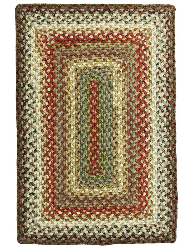 Abstract Modern Design 100% Braided Cotton Carpets Back Material: Woven Back