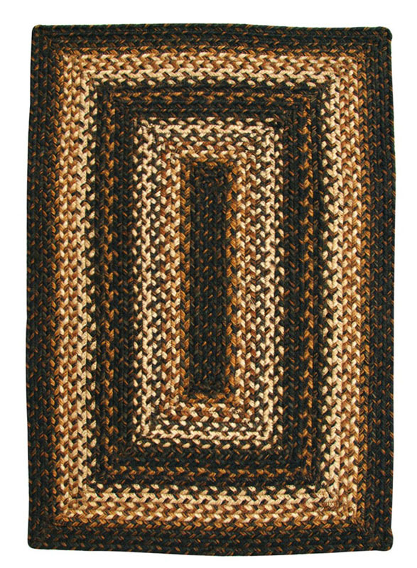 Abstract Modern Design 100% Braided Cotton Carpets Back Material: Woven Back