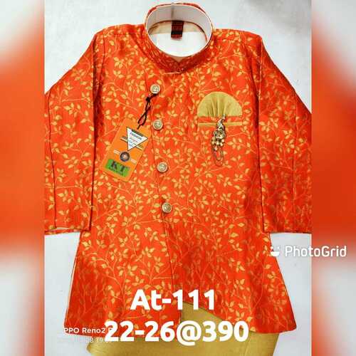 kids wear modi suit