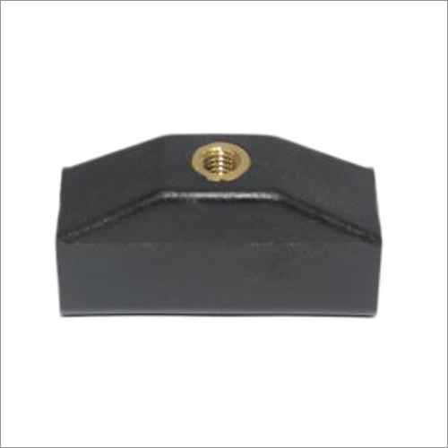 Guide Rail Clamp - Durable Steel Construction | Adjustable for Single Rod Support, Secure Gripping Mechanism