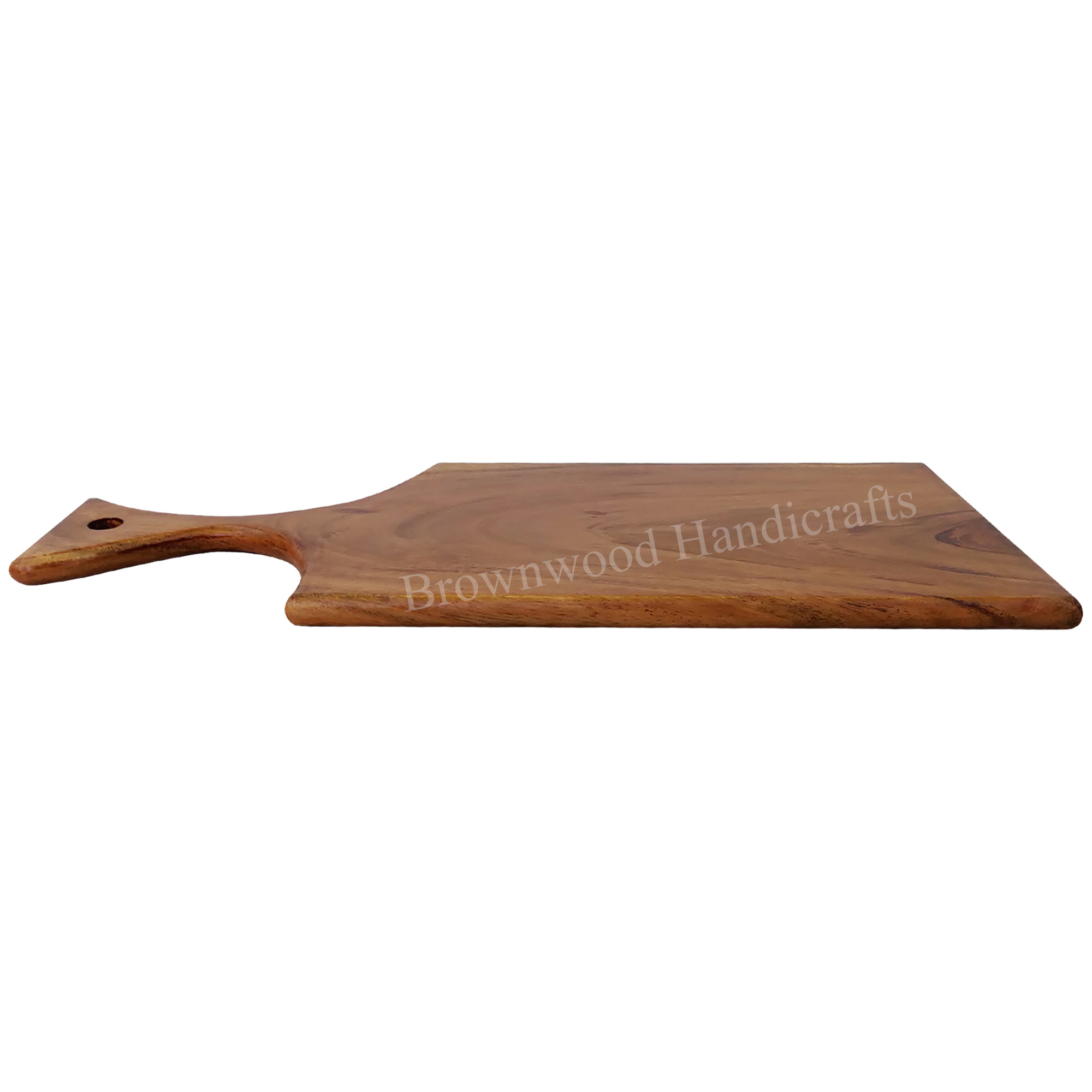 Acacia Wood Rectangle Chopping Board - 17 X 7 Inch, Natural Finish, Customized Colors And Logo Options