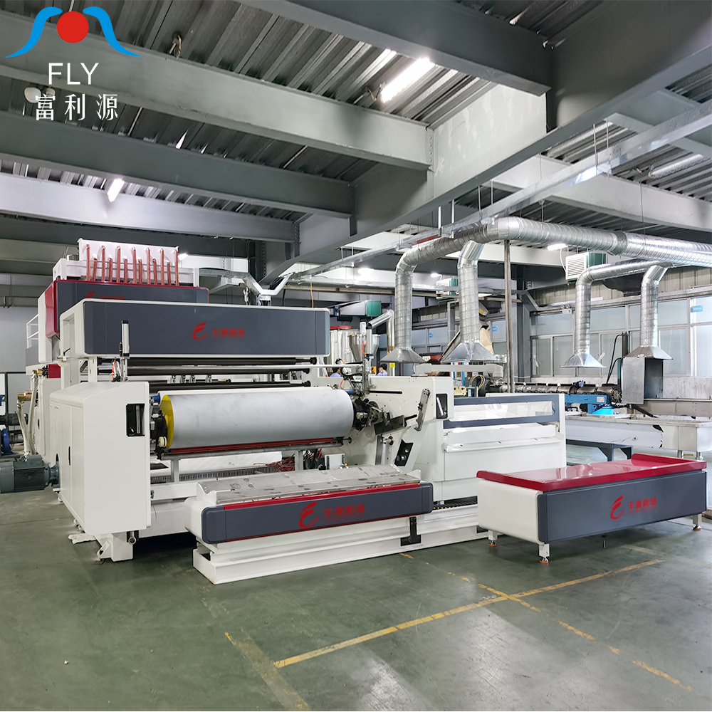Pe Film Extruder Machine - 55 Mm Screw Diameter 1500 Mm Width | Low-density Polyethylene Multi-layer Co-extruded Stretch Film High Tensile Strength Puncture Resistance