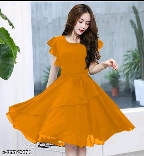 इंडियन जॉर्जेट टॉप