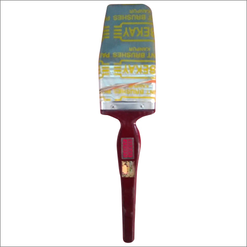 Paint Brush - Plastic Handle (Brown), 29x15x4 inches | Ideal for Painting, Cleaning and Polishing with Durable Plastic Brush Material