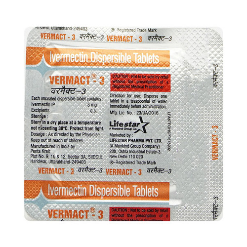 आइवरमेक्टिन 3mg