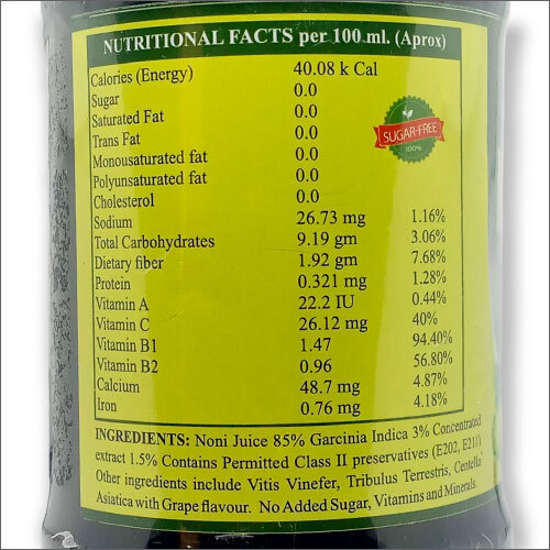 Botanical Product 500ml Noni Gold Juice