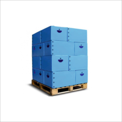 Blue Industrial Polypropylene Boxes