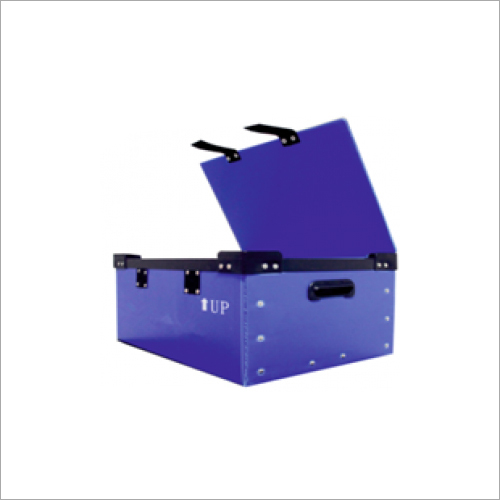 Durable Blue Polypropylene Boxes
