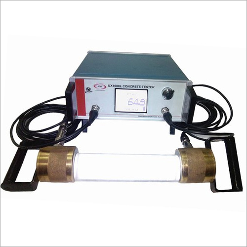 Ultrasonic Pulse Velocity Testing Services - Metal and Plastic Materials, 50 kHz Frequency, ±0.5% Accuracy | Dual Transducers, LCD Display, AC Adapter Power Supply