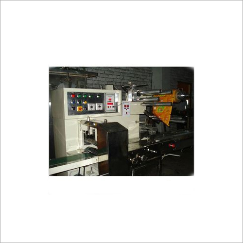 Semi-automatic Flow Wrap Mechanical Model Packing Machine