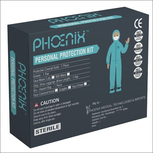 Sterile Personal Protective Kit - Non-woven / Sms / Smms / Ssmms Material , Customisable Size, White / Medical Blue Color, Unisex Design
