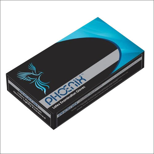 Phoenix Latex Examination Powdered Gloves - Color: White