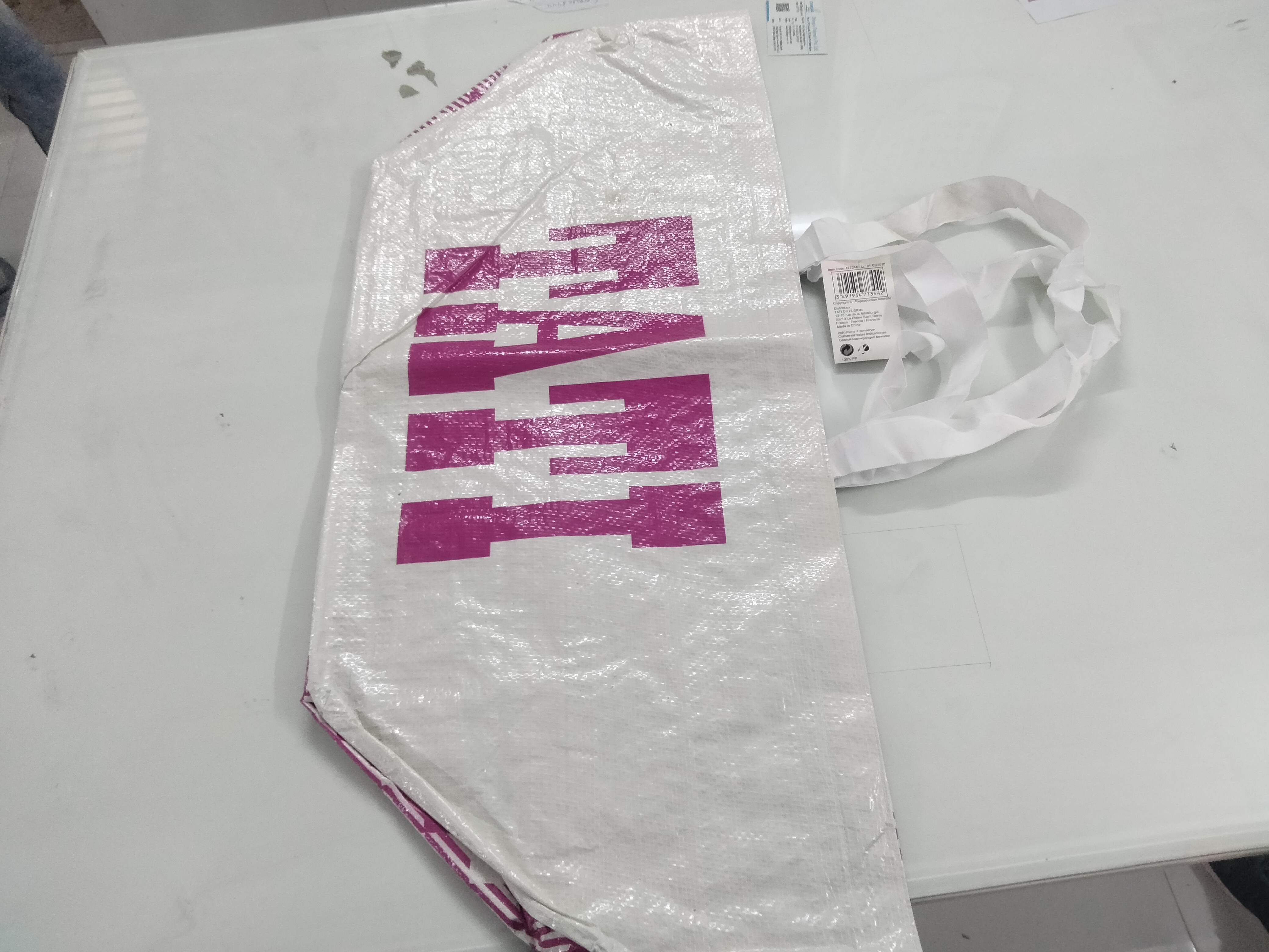 Tati Plastic Carry Bag