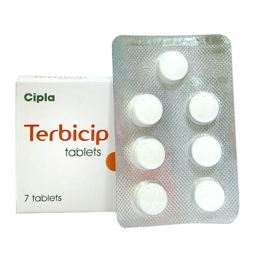 Terbinafine Tablets - Antifungal Treatment for Skin and Nail Infections, Regular Daily Dosage Recommended, Monitor Liver Function Regularly