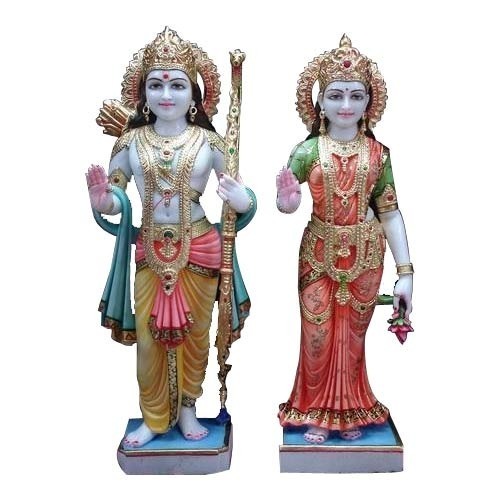 Marble Ram Statue Marble - Finishing: Polishing
