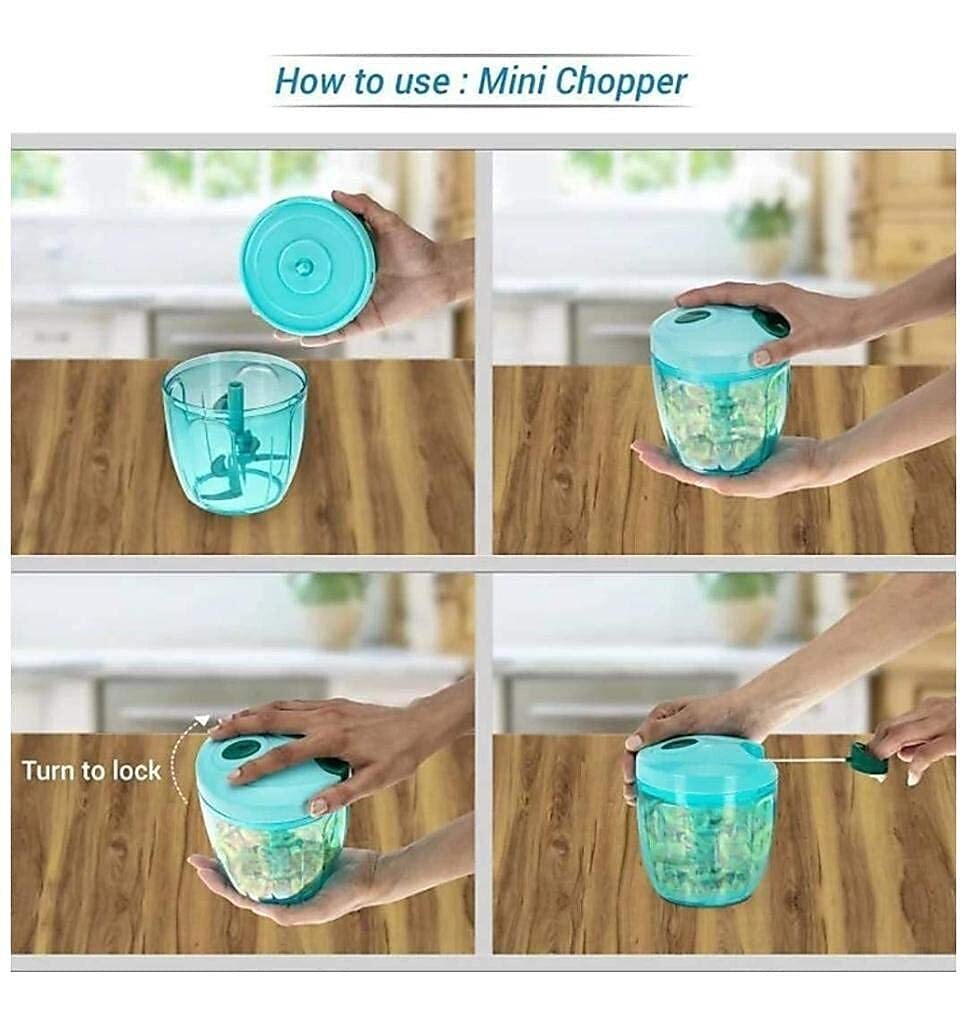 Regular Chopper (2 In 1) 1000ml 5 Blades