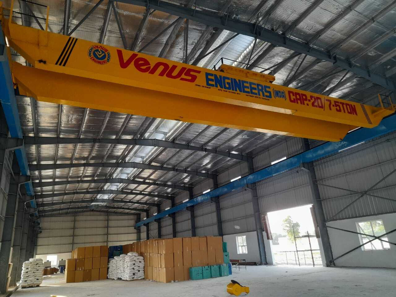 Eot (Electric Overhead Traveling) Heavy Duty Crane - Color: Golden Yellow Or Handpicked Color