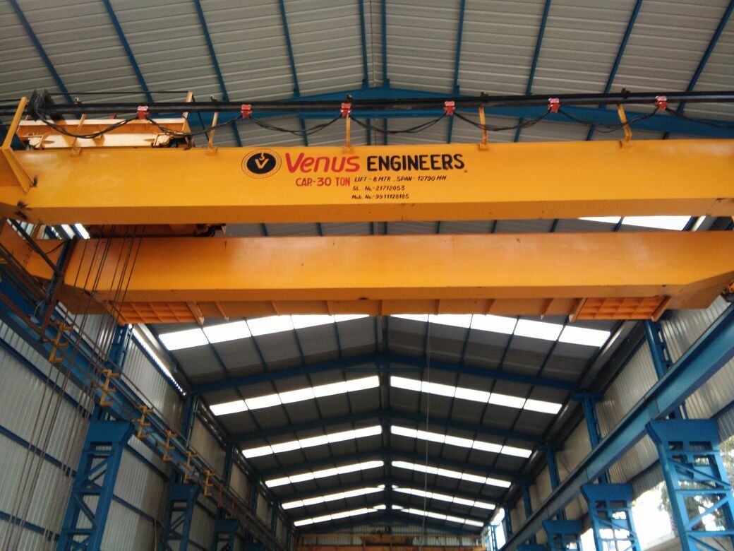 Eot (Electric Overhead Traveling) Heavy Duty Crane - Color: Golden Yellow Or Handpicked Color