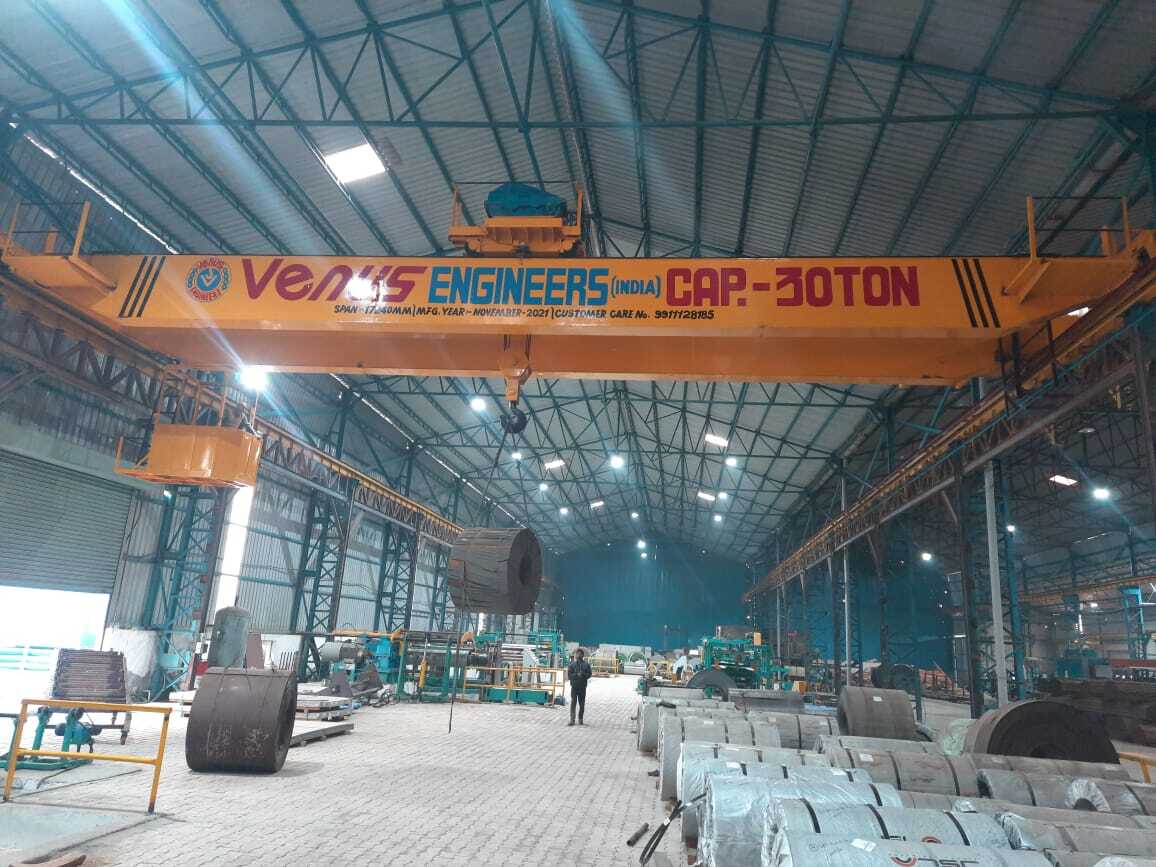 Eot (Electric Overhead Traveling) Heavy Duty Crane - Color: Golden Yellow Or Handpicked Color