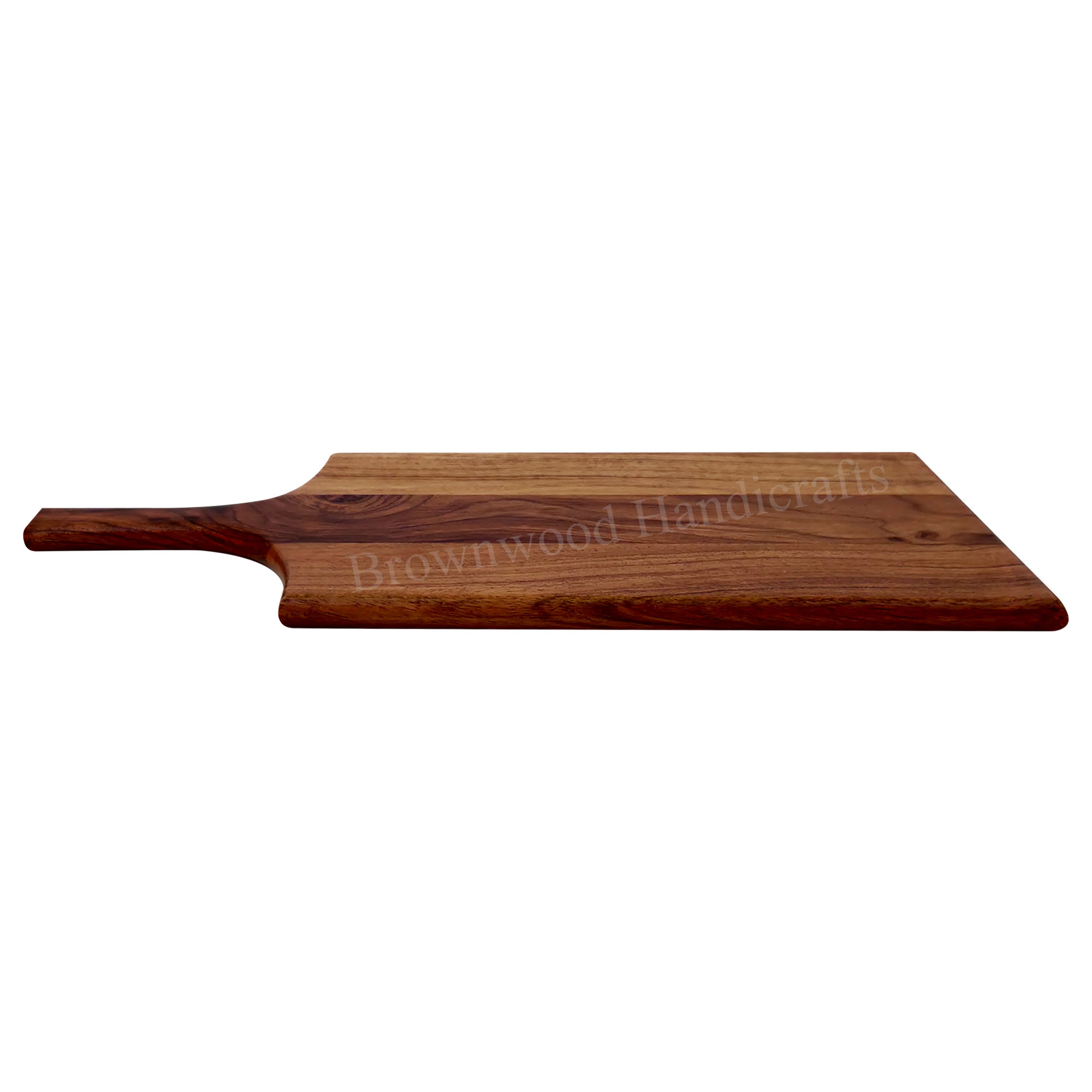 Acacia Wood Long Chopping Board With Handle