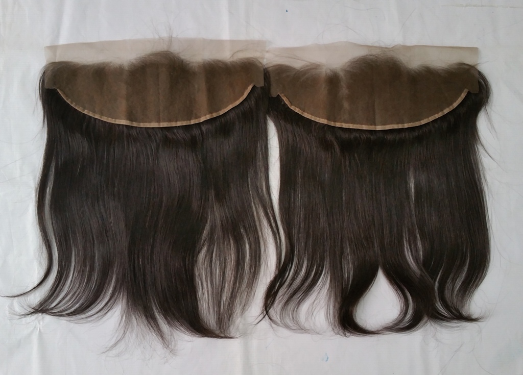 Natural Straight Hair Lace Frontal 13x4 - Application: Household