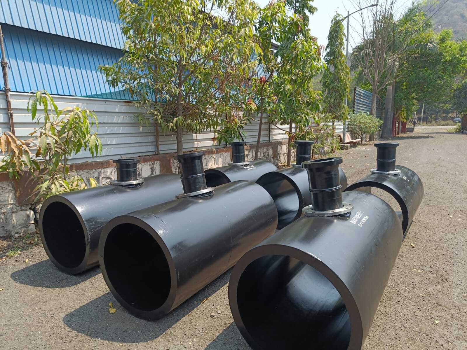 Hdpe Unequal Tee - 710 X 200 X 710mm | Heavy Duty Hdpe, High Dimensional Accuracy, Smooth Surface Finish