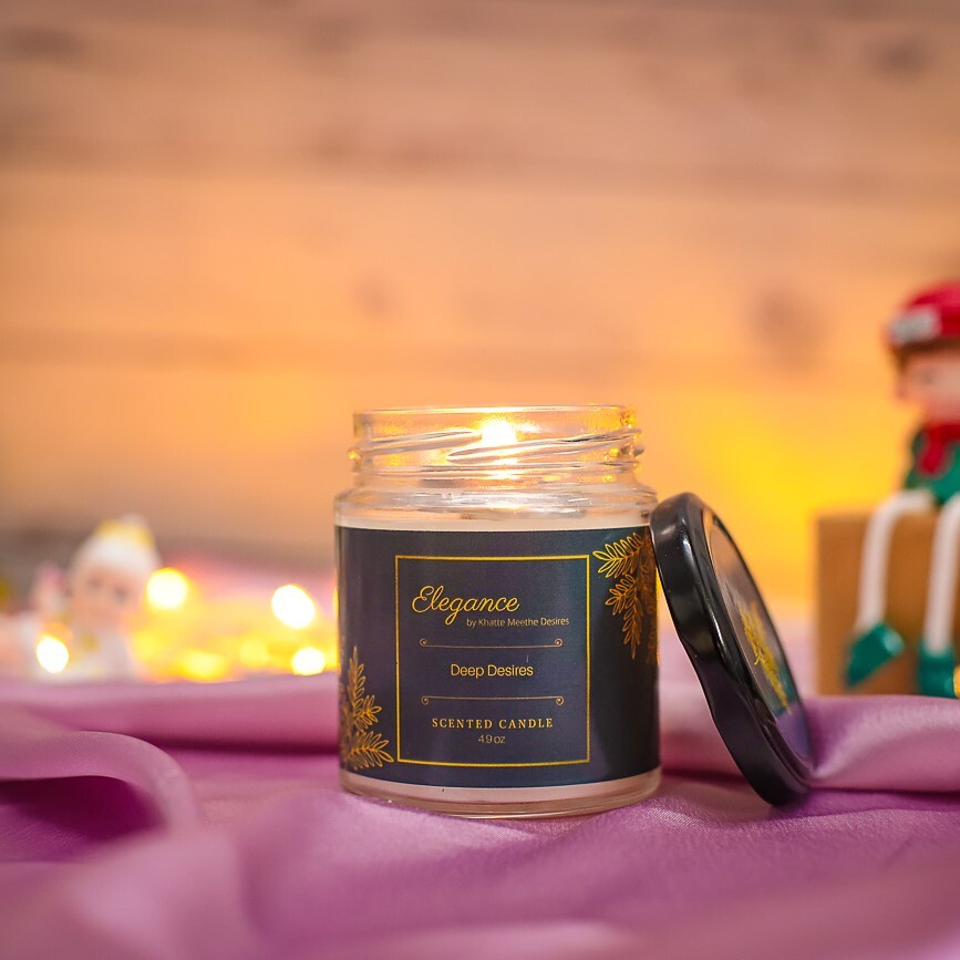 Elegance Jar Candle - Burning Time: 16-18 Hours