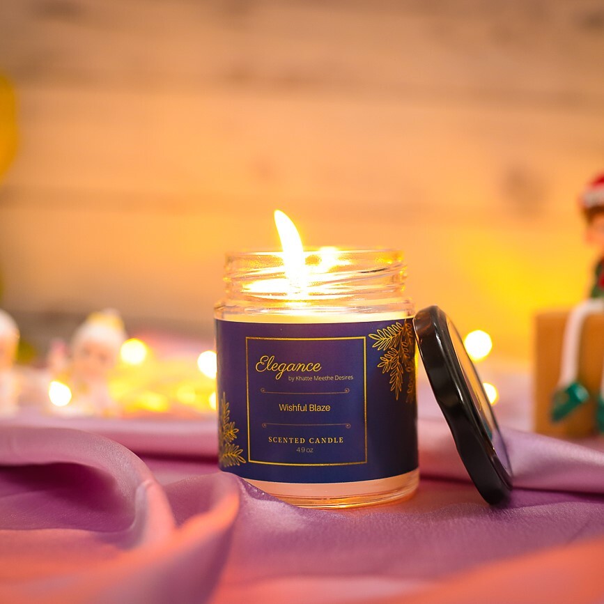 Elegance Jar Candle - Burning Time: 16-18 Hours