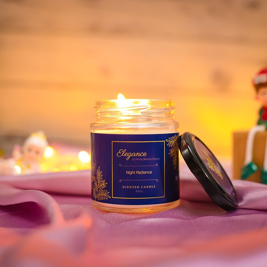 Elegance Jar Candle - Burning Time: 16-18 Hours