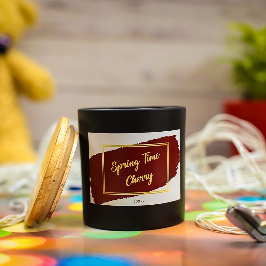 Midnight Flame Candles - Burning Time: 24-28 Hours