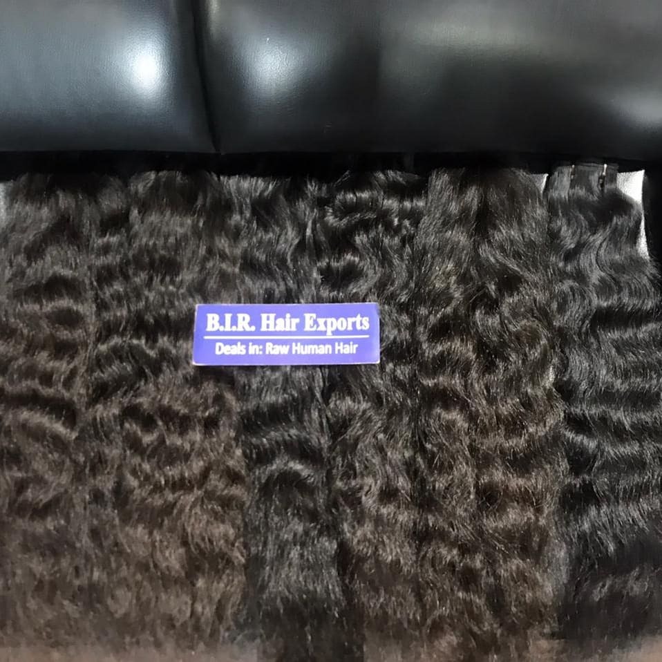 Black Double Drawn Lose Hair