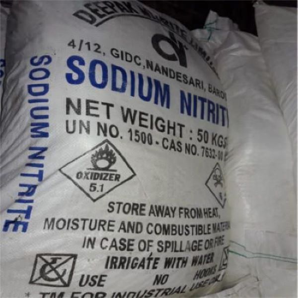 Sodium Nitrite - 99.90% Purity, Cas No 7632-00-0 | Industrial Grade Antimicrobial Food Preservative And Cyanide Antidote, Soluble In Water & Ethanol