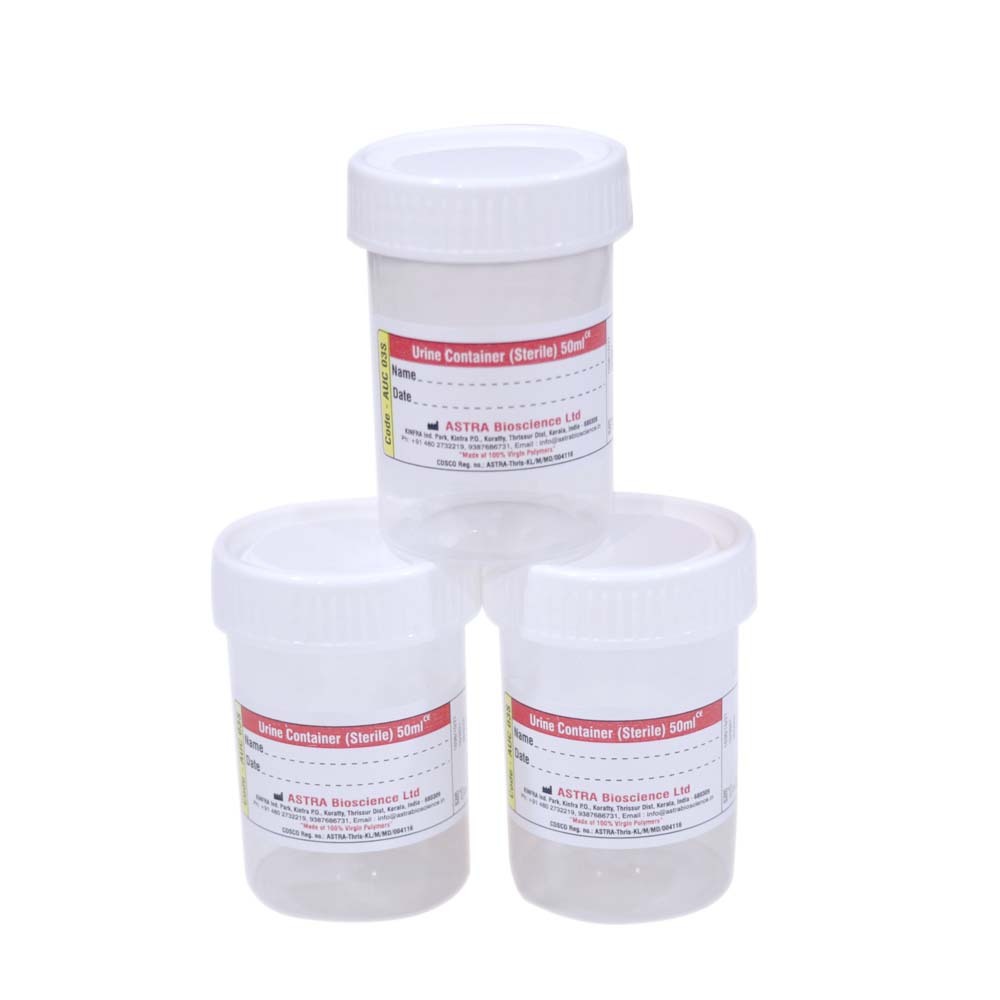 Urine Container Sterile 50ml