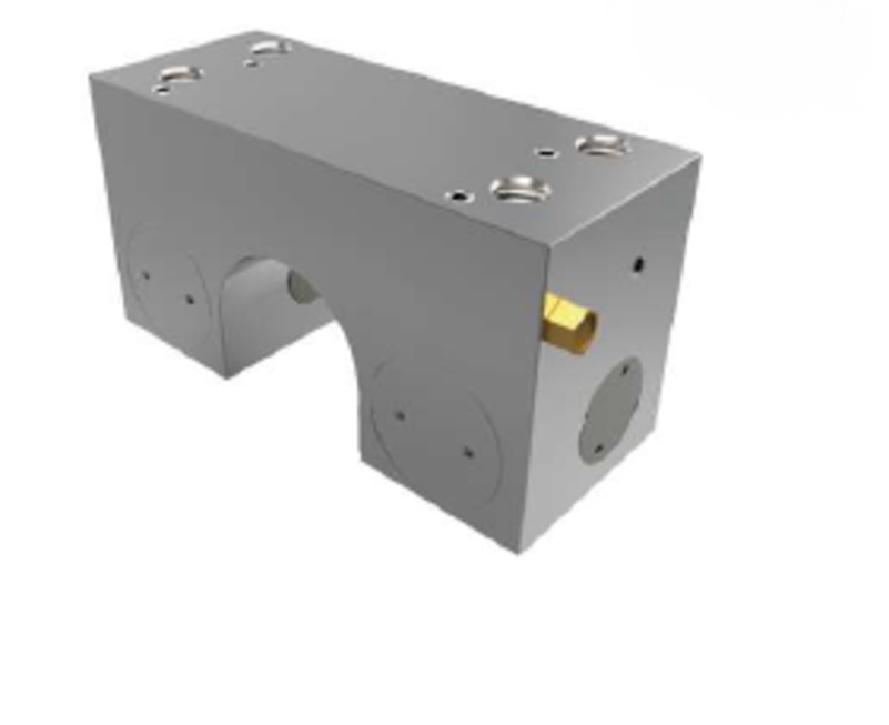 Zimmer Linear Shaft Clamp - Color: Sliver