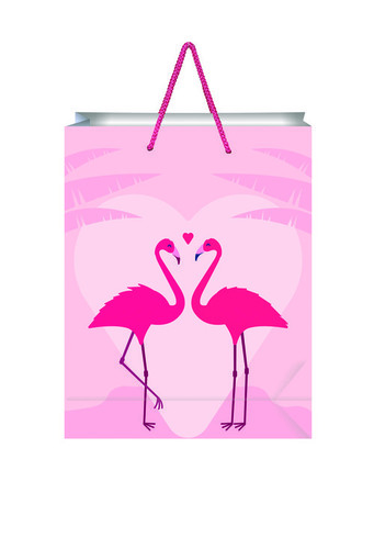 मीडियम लक्ज़री फ्लेमिंगो शेड कैरी बैग