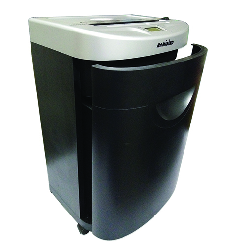 Cross-cut Paper Shredder Nb 622x - 390x305x645mm, 17 Sheets Capacity, 240w Power, 3.8x10mm Micro Shred | 4 Castor Wheels, Thermal Shutdown, 3 Shred Slots For Paper, Cds, & Credit Cards