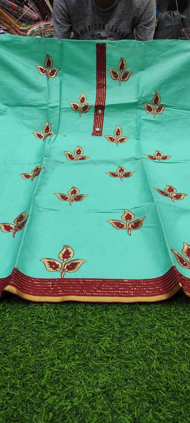 Unstitched Tops - Customized Size Full Sleeves | Breathable Washable All-season Ethnic Casual Wear With Customized Logo