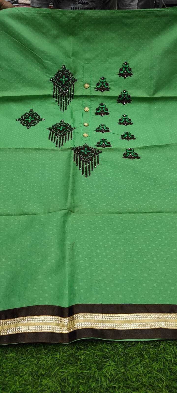 Unstitched Tops - Customized Size Full Sleeves | Breathable Washable All-season Ethnic Casual Wear With Customized Logo