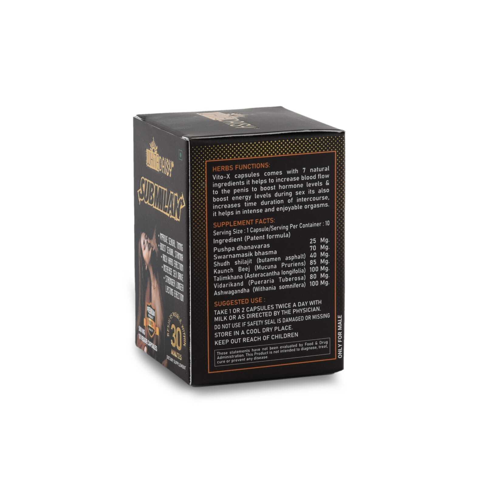 Submilan Capsule Age Group: For Adults