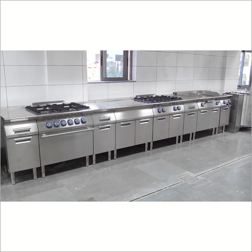 Semi Automatic Commercial Kitchen Cooking Unit